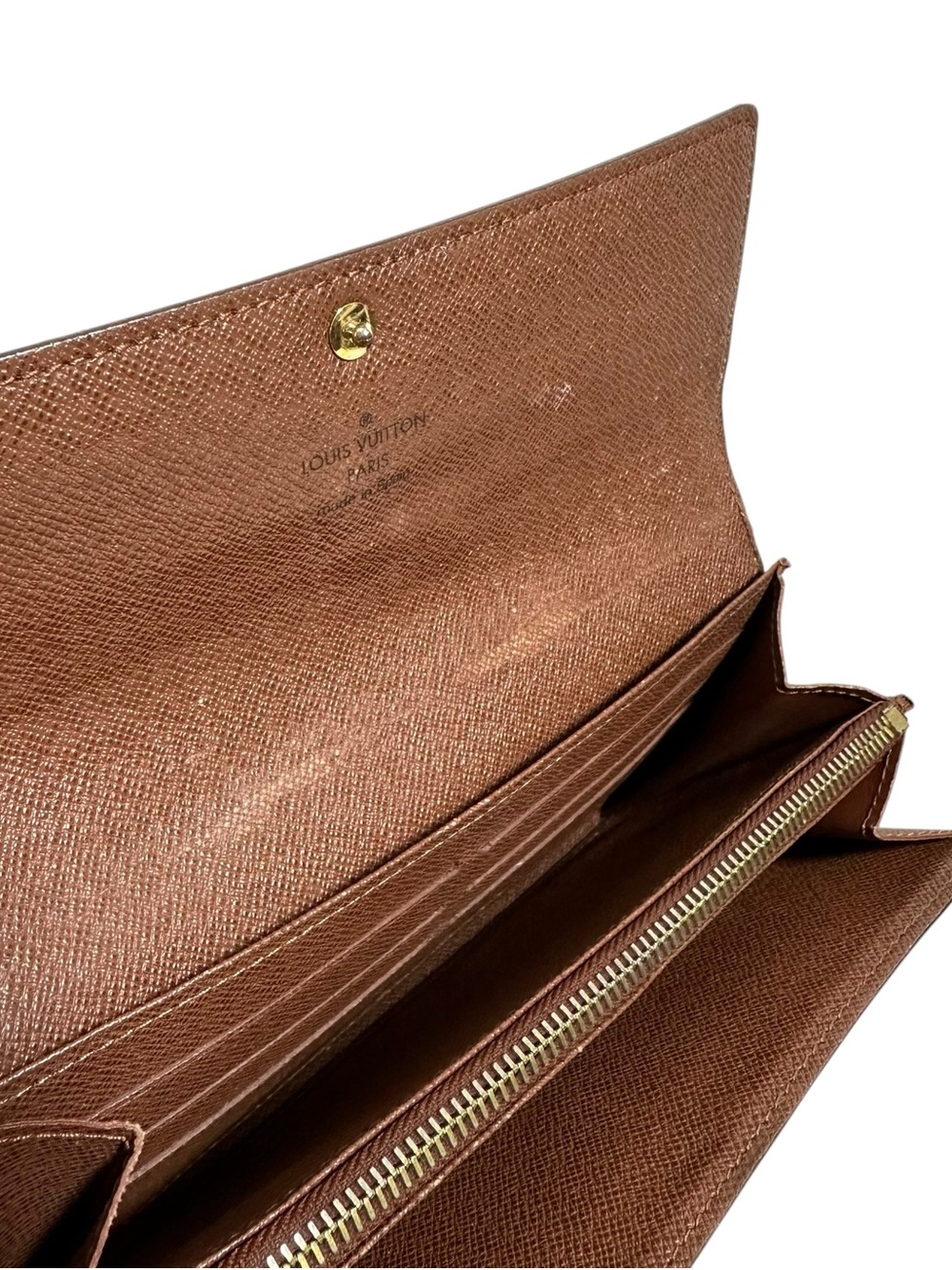 Louis Vuitton Monogram Leather Sarah Wallet on Chain - Picture 14 of 14
